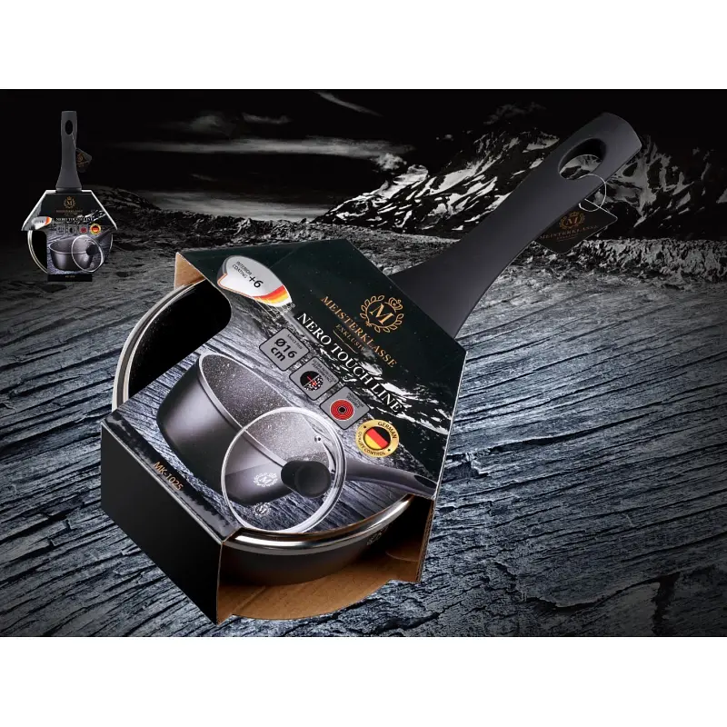 Ковш Meisterklasse MK-1025 black diamont 16 см 1.2л - фото 4