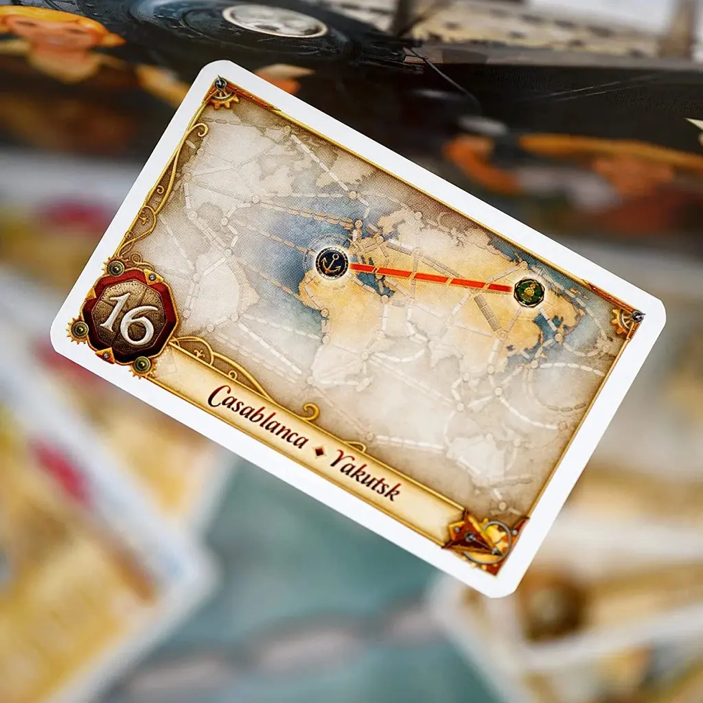 Настільна гра Lord of Boards Квиток на поїзд: Рейки та вітрила (Ticket to Ride: Rails & Sails) українська (LOB2333UA) - фото 5