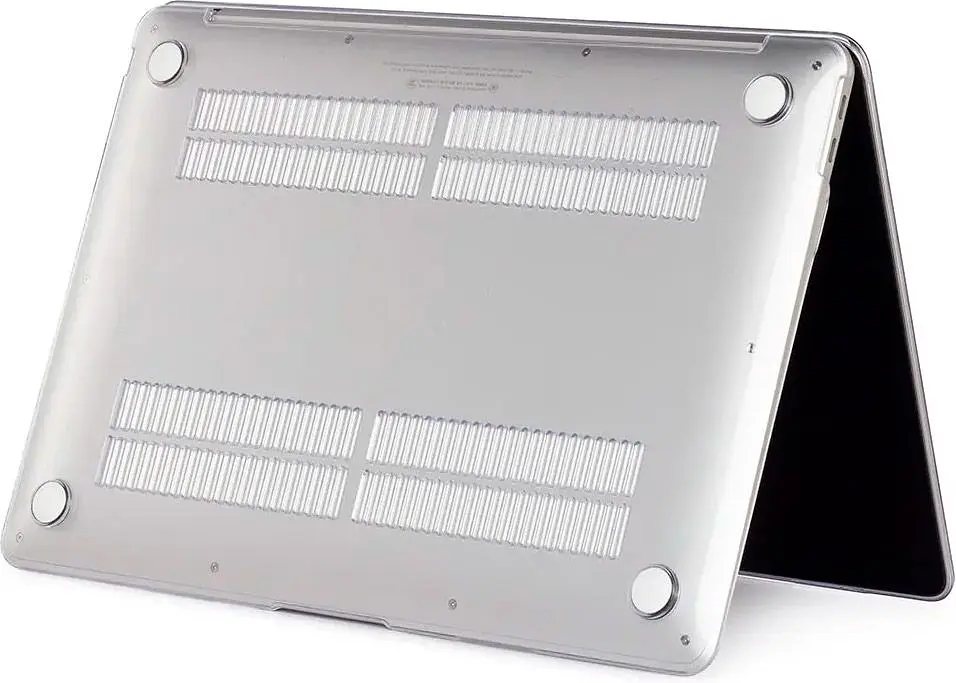 Пластиковая накладка (верх и низ) HardShell Crystal Case для Apple MacBook Air 13` A1932/A2179/A2337 2018-2020 (Transparent) [77501] - фото 4