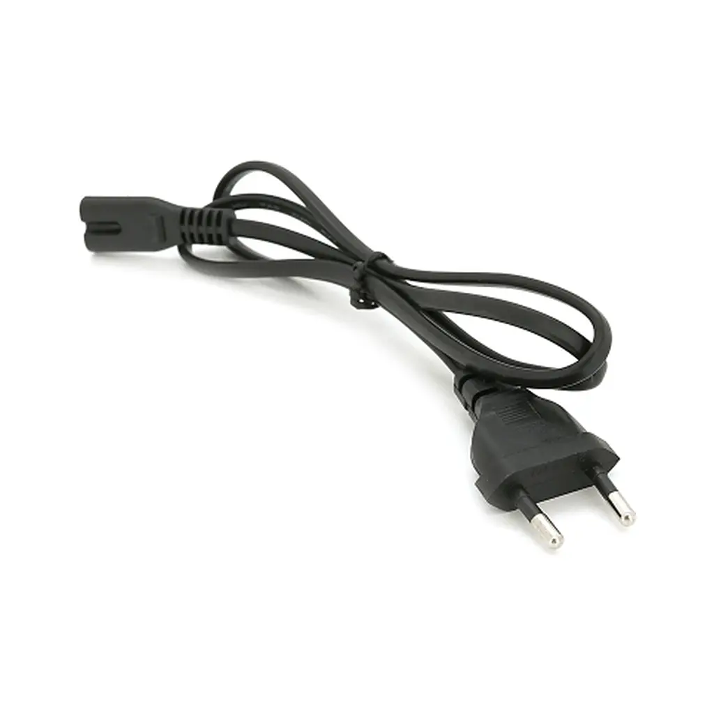 Кабель живлення C7 0.8m 0.5mm2 black Voltronic (PC-184CEE7/16-C7-CCA-1,0) - фото 2