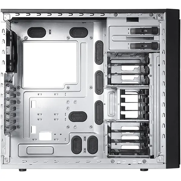 Корпус Chieftec UNI BW-01B-OP без БЖ 1x USB Type C 1 x USB3.0 ATX Black - фото 4
