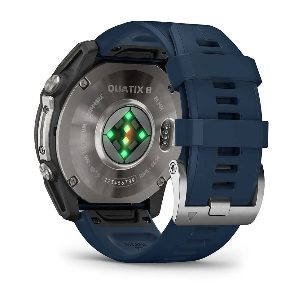 Морський GPS смартгодинник quatix 8 51mm AMOLED Sapphire - фото 3