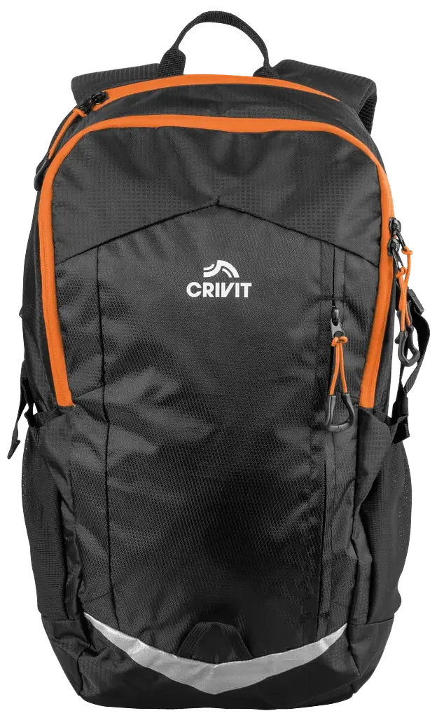 Рюкзак спортивний Crivit 20 л з тримачем для гідратора чорний