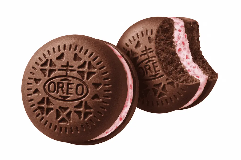 Тістечка Oreo Cloud Sandwich Soft Cakes Strawberry 264г - фото 4