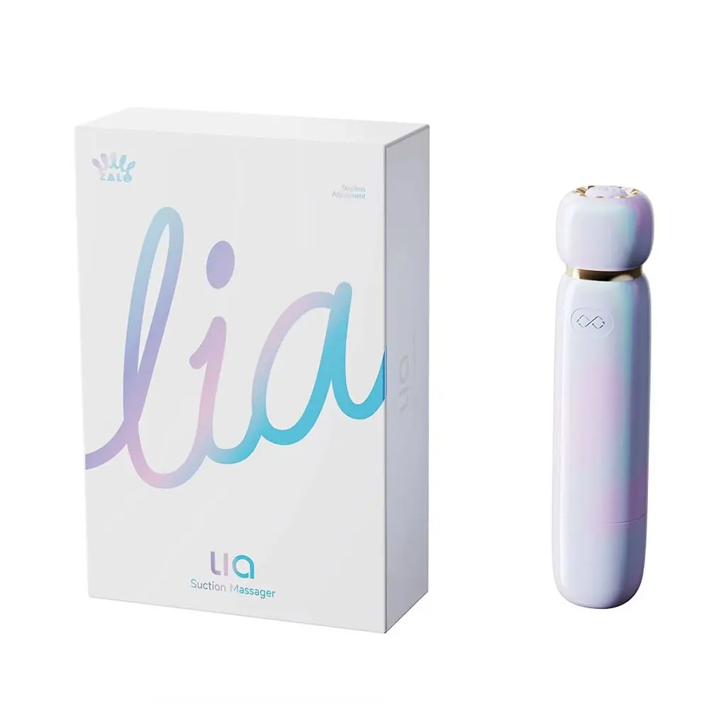 Вакуумный стимулятор клитора Zalo Lia Floral фиолетовый - фото 7