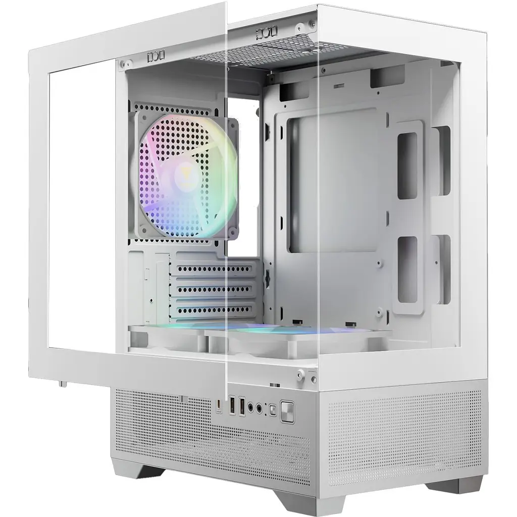 Корпус GAMDIAS AURA GC9M ELITE WH ARGB White (4711514503142) - фото 2