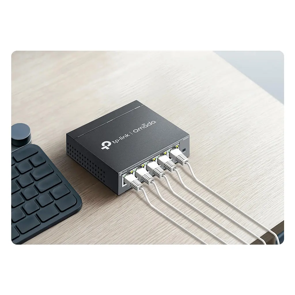 Комутатор мережевий TP-Link ES205GP - фото 7