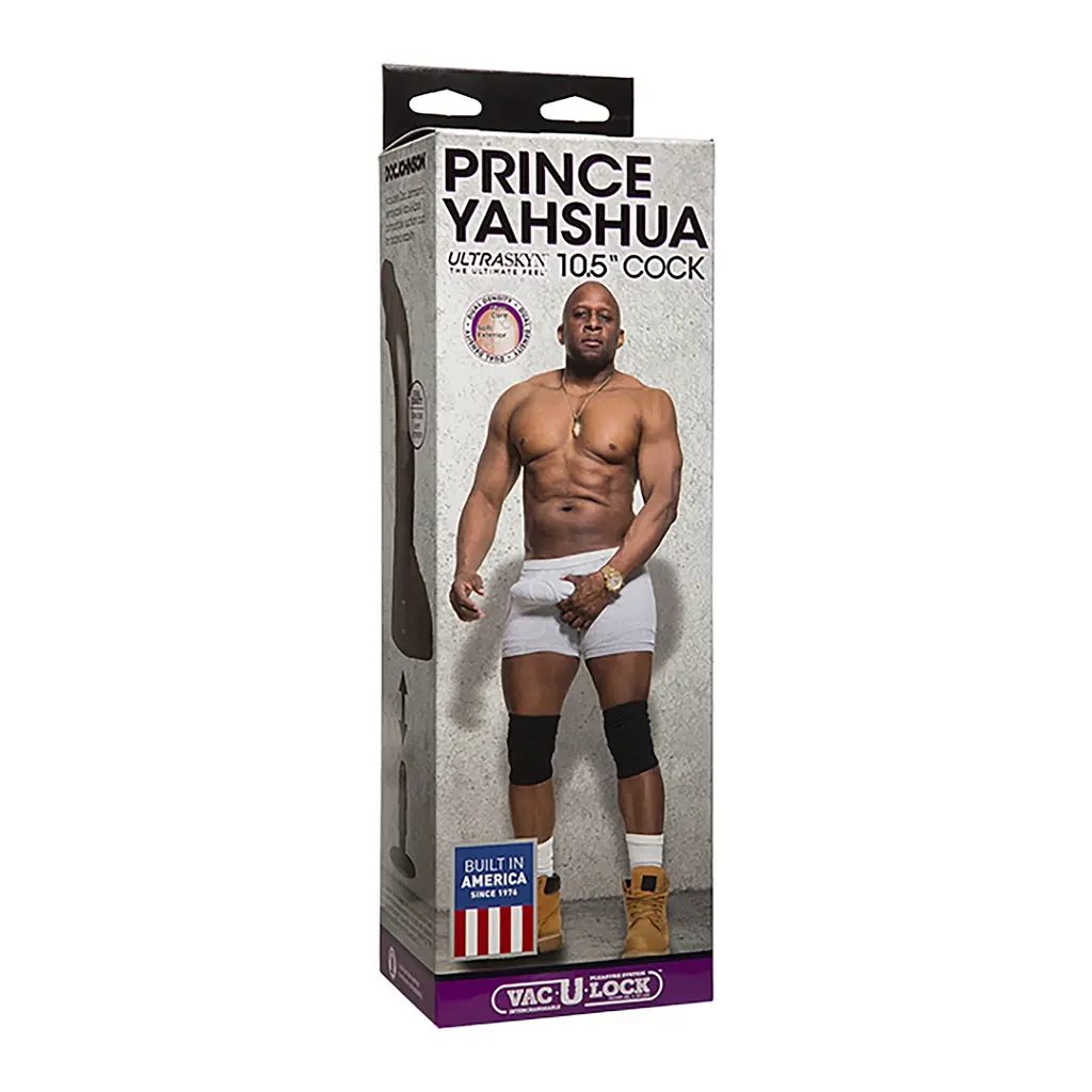 Фаллоимитатор Doc Johnson Prince Yahshua 10.5 Inch Cock 26.6 см коричневый - фото 2