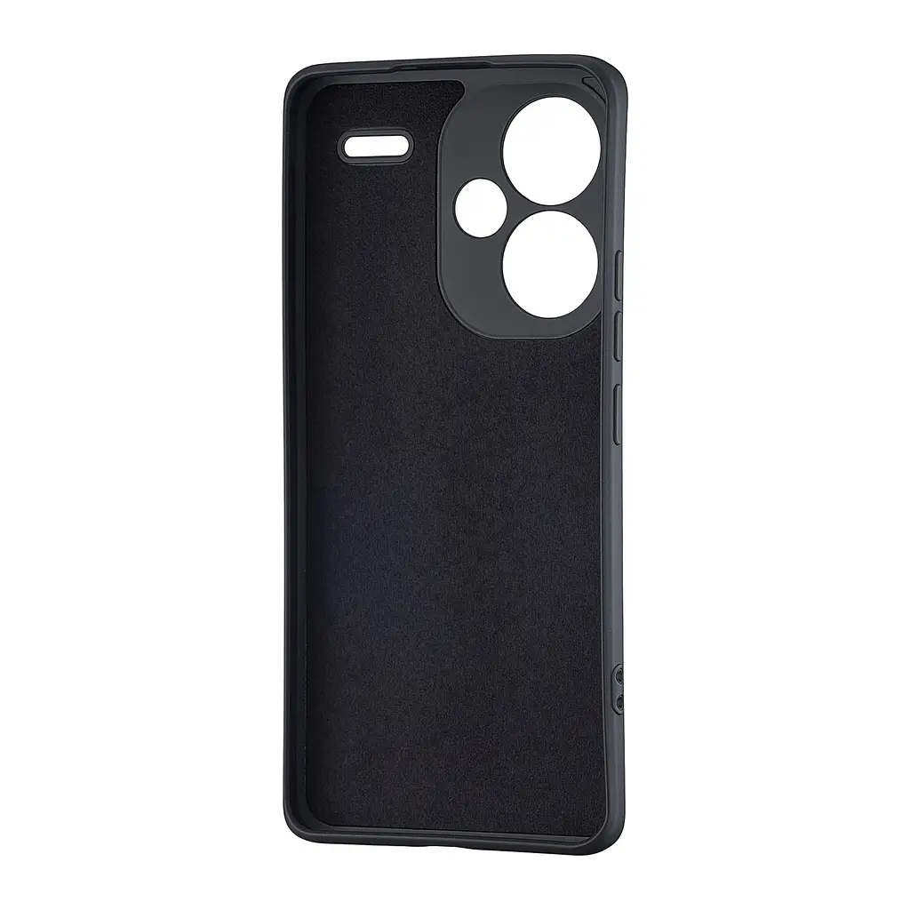 Чохол TPU Colorful Protected Camera Xiaomi Redmi Note 13 Pro Plus 5G Black - фото 2