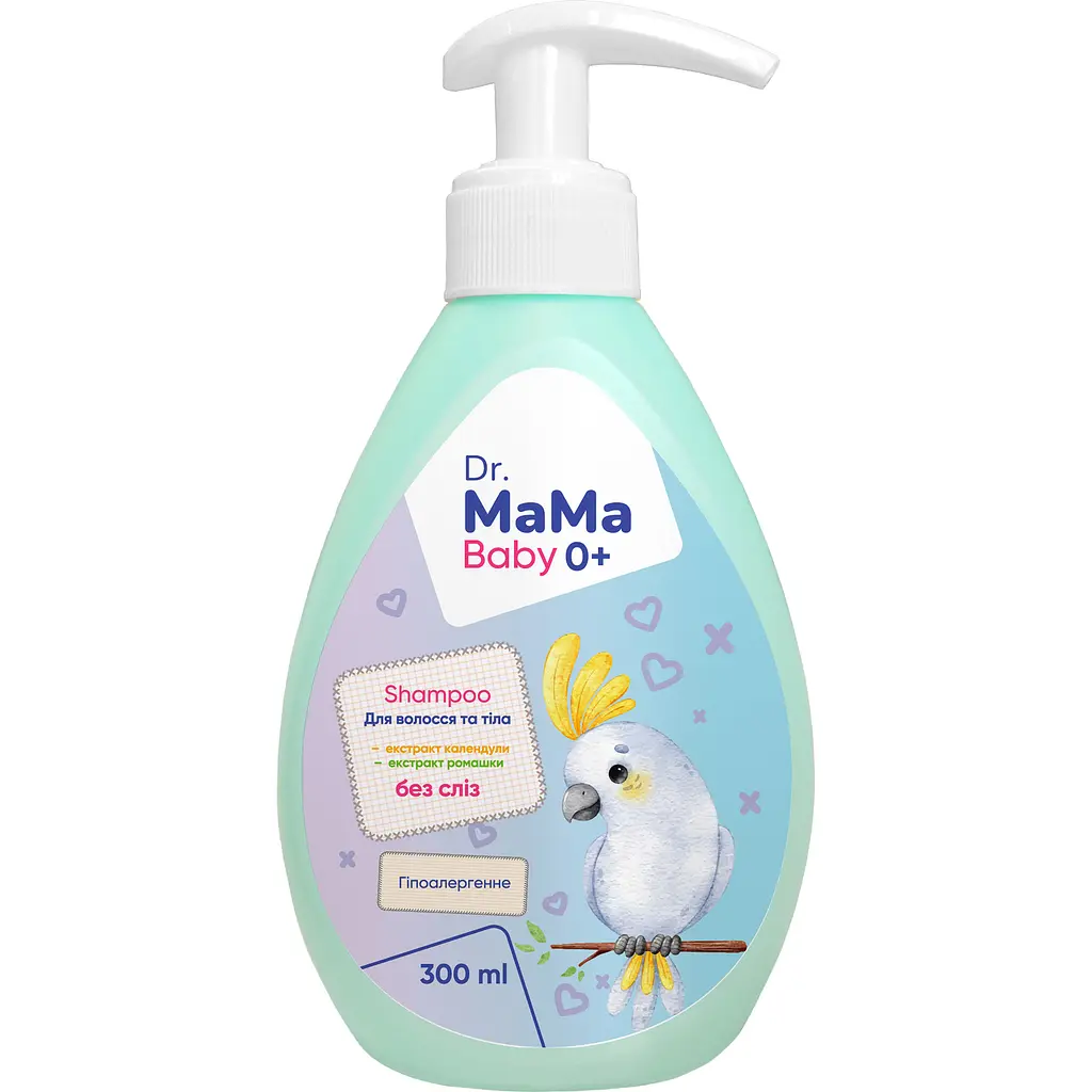 Шампунь дитячий Dr.MaMa для волосся та тіла 300 мл