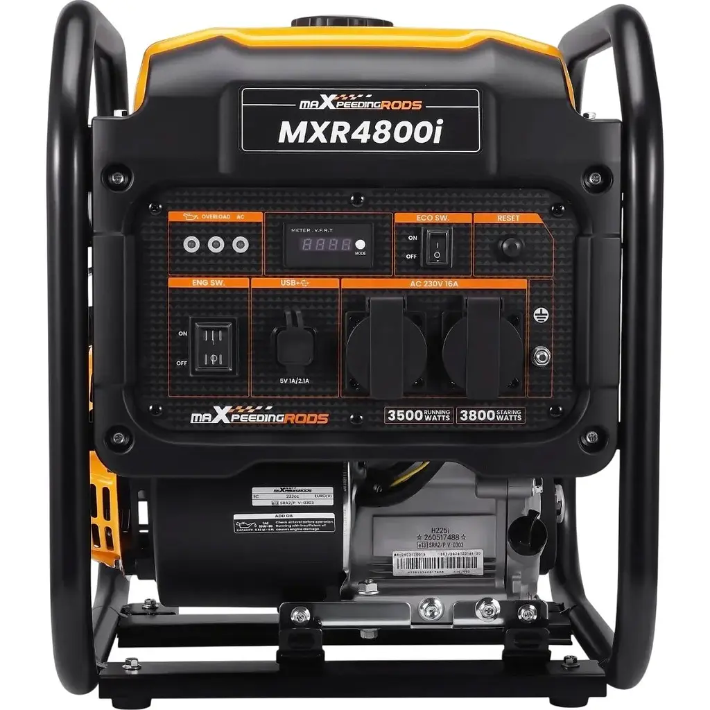 Інверторний бензиновий генератор MaXpeedingRODS MXR4800i 3.5/3.8 кВт [177982] - фото 3