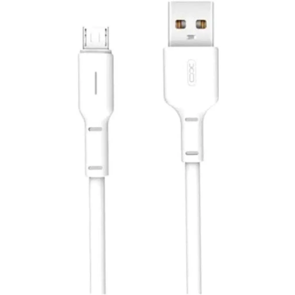 Кабель XO NB112 USB - micro USB (M/M), 1 м, Белый (NB112-M-WH)