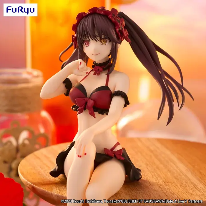 Фигурка FuRyu Noodle stopper Рандеву с жизнью Куруми Токисаки Date A Live Tokisaki Kurumi 15 см F DAL TK 15 - фото 7