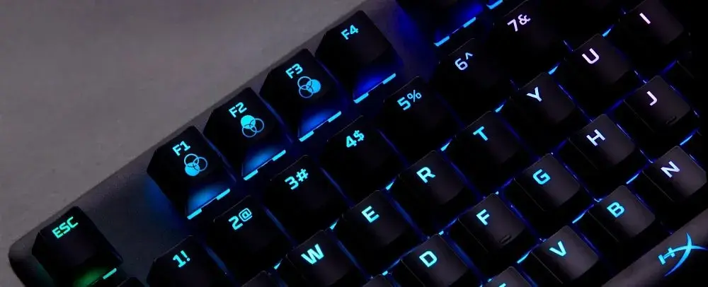 Клавіатура HyperX Alloy Origins PBT HX Aqua [639N5AA] [82132] - фото 10