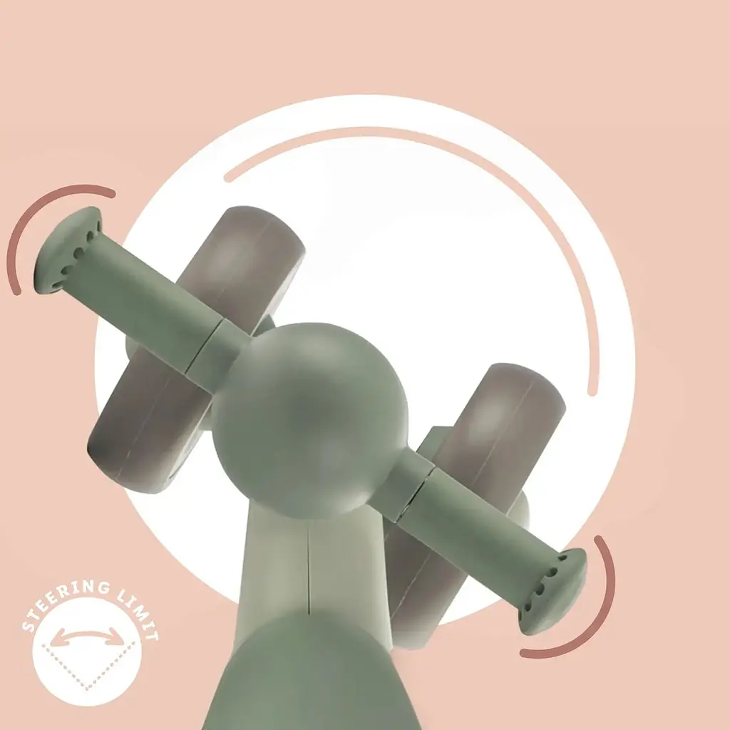 Каталка-біговел Kinderkraft Minibi Leaf Green зелена (KRMIBI00GRE0000) - фото 9