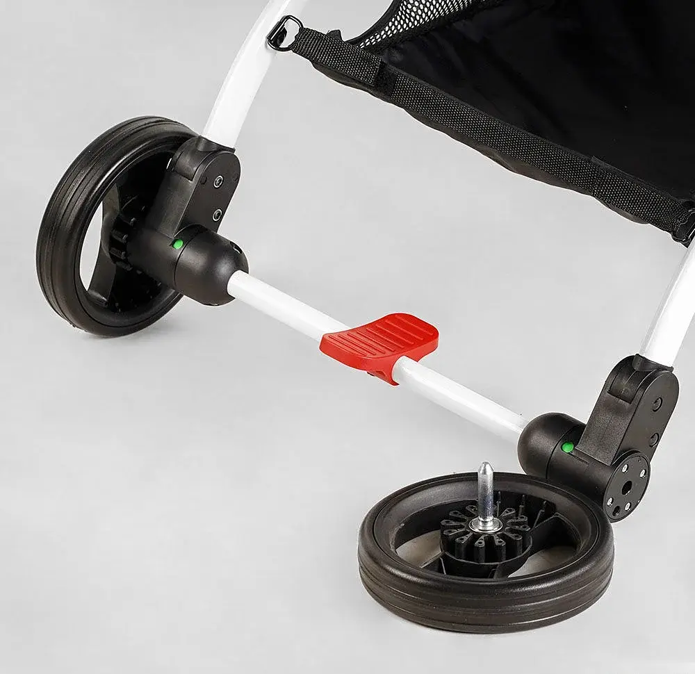 Коляска прогулянкова дитяча JOY Elegans A-12295 рама алюмінієва, телескопічна ручка (6989235360018) - фото 2