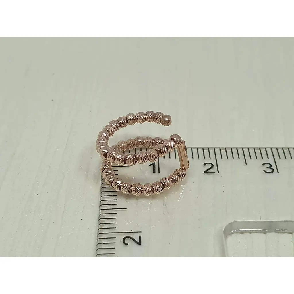 Золота сережка-кафф на хелікс Favoritum. 210219_1 - фото 3