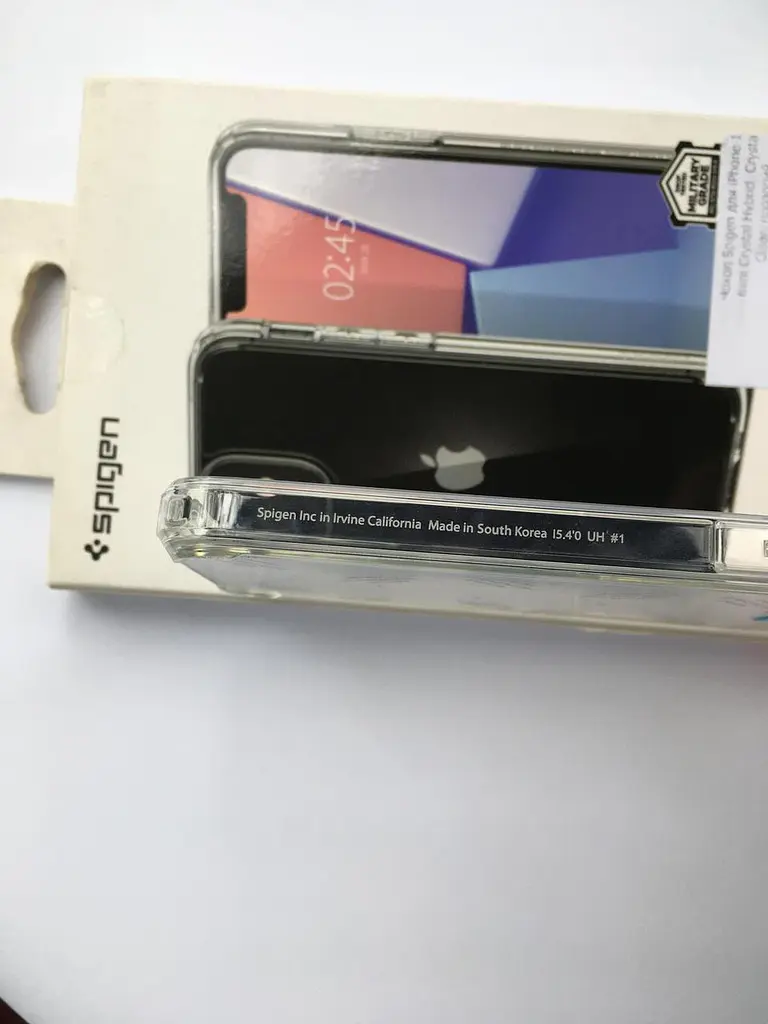 Оригінальний протиударний чохол Spigen Ultra Hybrid для iPhone 12 Mini Crystal Clear (ACS01542) - фото 8