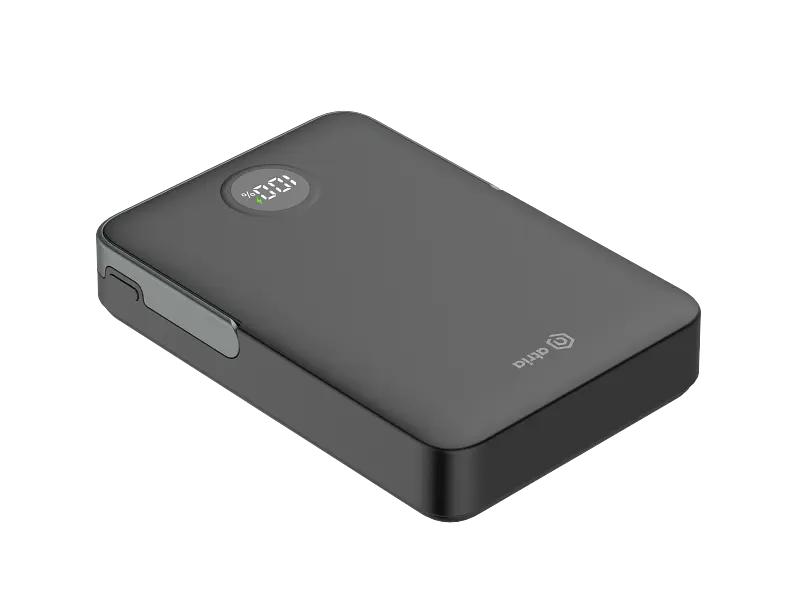 Зовнішній акумулятор (Power Bank) ATRIA WPD-W57B MagSafe 10000mAh Black - фото 5