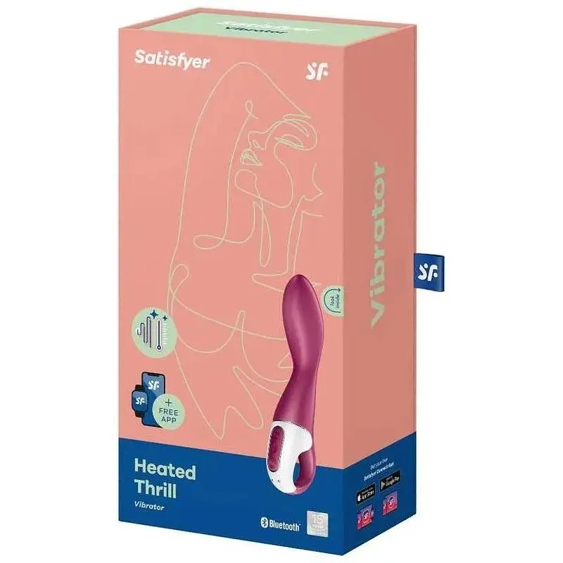 Смарт-вібратор точки G Satisfyer Heated Thrill із функцією підігріву - фото 5