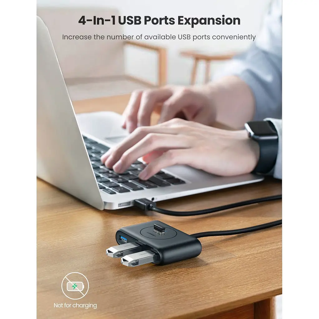 USB-хаб Ugreen CR113 4in1 (20290) [165602] - фото 4