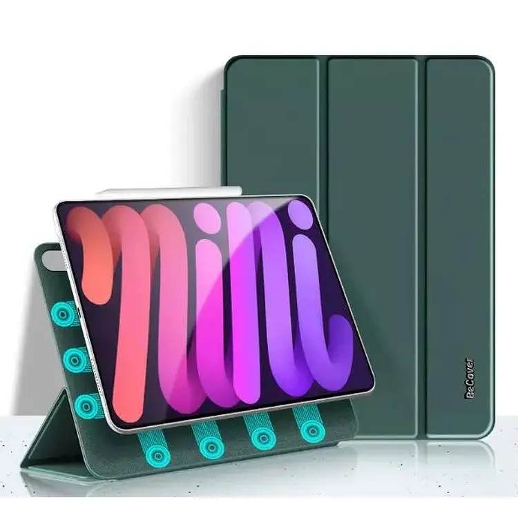Чехол-книжка BeCover силиконовый для Apple iPad Mini 6 Dark Green (707521) - фото 2
