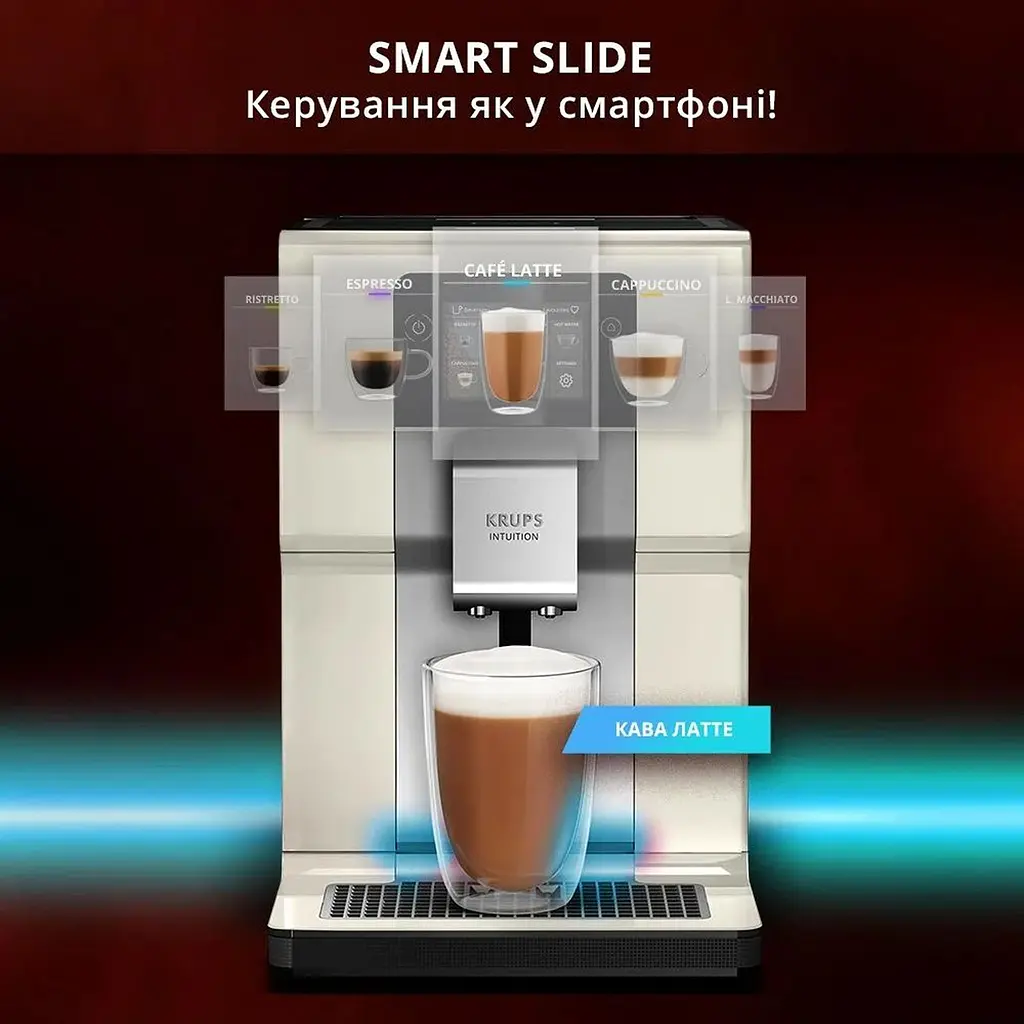 Кавомашина Krups Intuition Preference (EA872A10) - фото 9