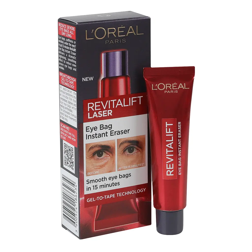 Крем для миттєвого маскування мішків під очима L’Oreal Paris Ревіталіфт Лазер 15 мл - фото 3