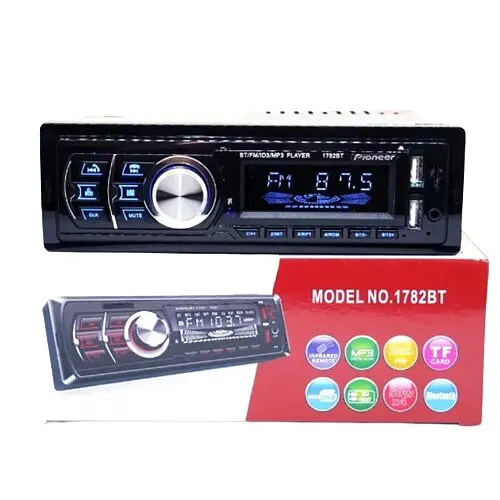 Автомагнітола XPRO 1782 BT з радіатором 2 виходу USB, SD, FM чорний (lp-83575_456) - фото 4