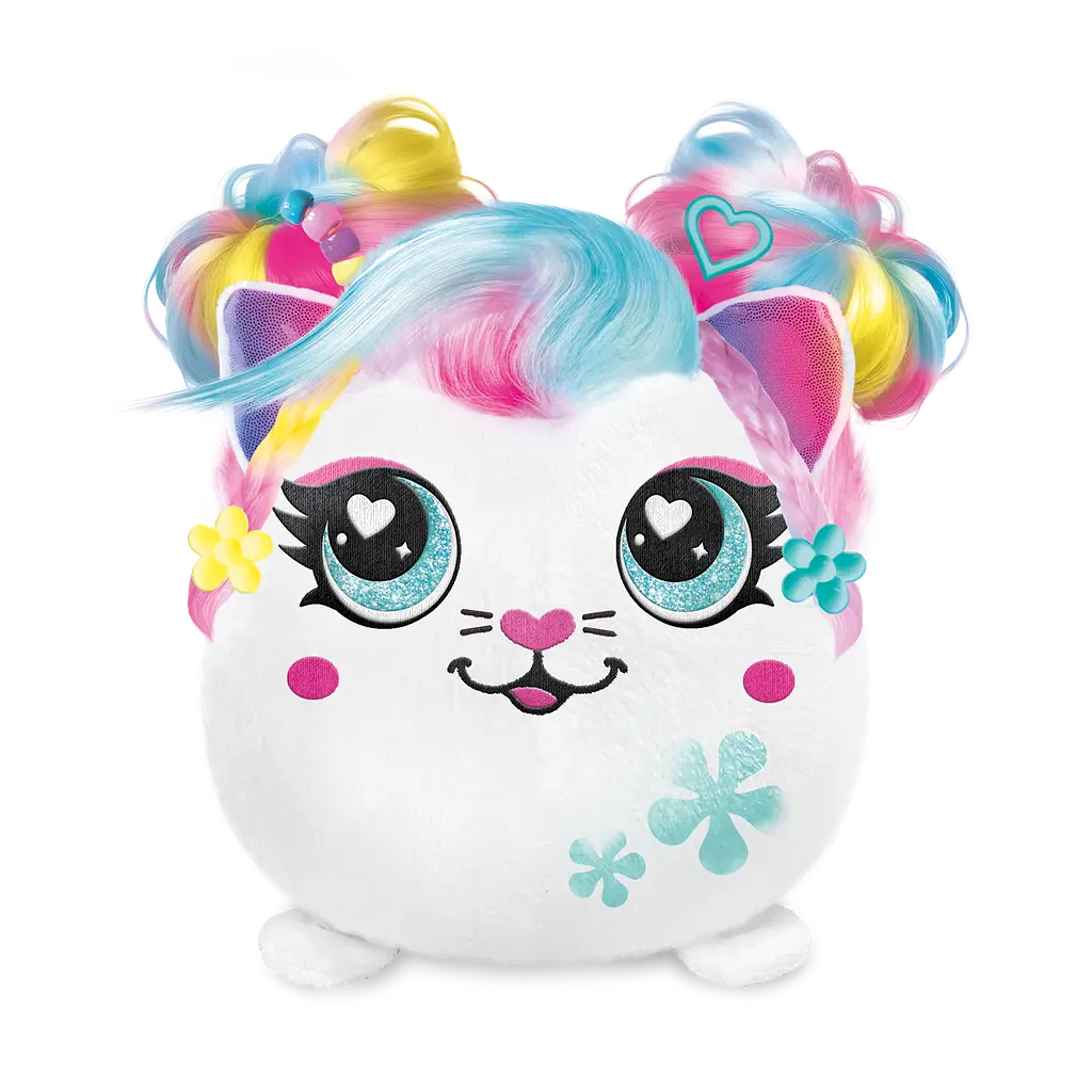 Набір DIY AIRBRUSH PLUSH - Hair'iffic "Зроби зачіску - Серденько" з іграшковим аерографом CanalToys Art.AIR040/2 - фото 4
