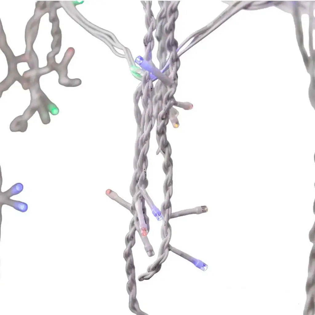 Гірлянда GarlandoPro Бахрома вулична 90 LED 3 м від мережі, мультиколор (3МWML) - фото 11