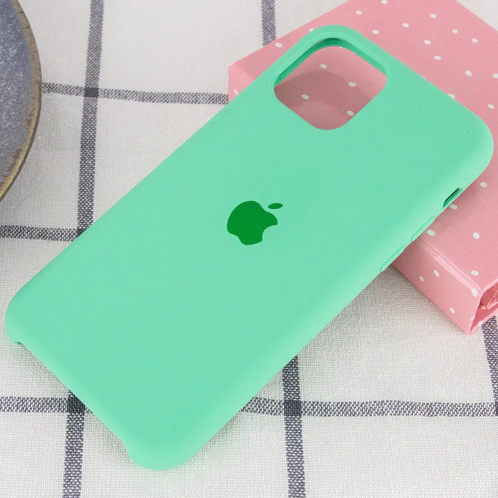 Чохол Silicone Case AA для Apple iPhone 11 Pro 5.8" Зелений / Spearmint - фото 2
