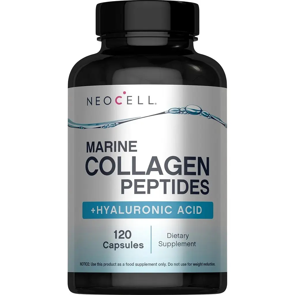 Морський колаген Neocell NeoCell Marine Collagen Peptides + Hyaluronic Acid 120 капсул
