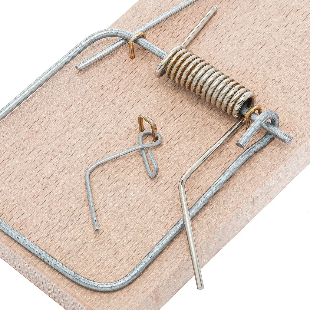 Мишоловка-крисоловка дерев'яна 12.5x6x2, Господар 85327 - фото 5