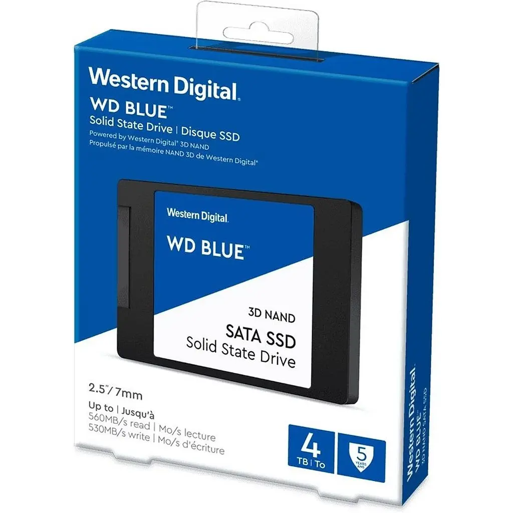SSD накопичувач WD Blue SA510 4TB (WDS400T3B0A) [155580] - фото 5