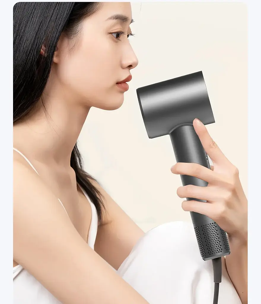 Фен Xiaomi DOCO H800 high-speed negative ion hair dryer Grey (Китайська вилка) - фото 3