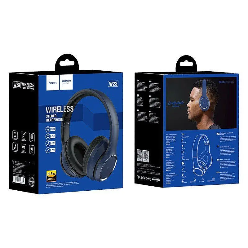 Навушники Hoco W28 Journey Stereo (Blue) [57322] - фото 4