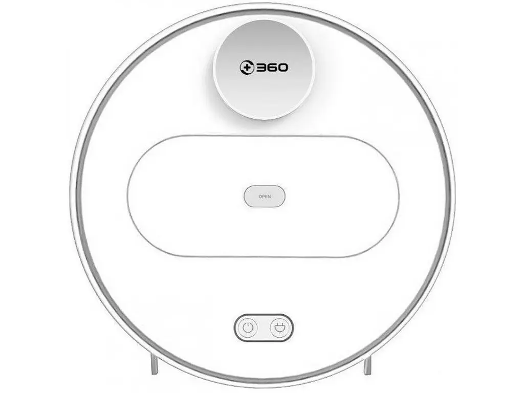 Робот-пылесос 360 GRAND Robot Plus S6 White - фото 2