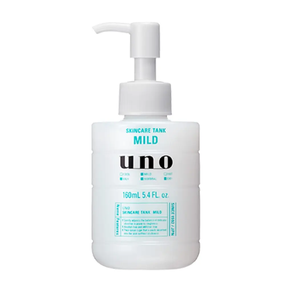 Лосьйон для обличчя Uno Skincare Tank Mild Для чутливої та нормальної чоловічої шкіри 160 мл (4901872449736) - фото 2