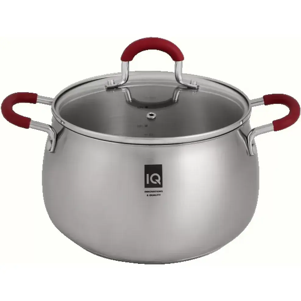 Каструля IQ Be Royal з кришкою 24 см 5.2 л (IQ-2051-24) - фото 2