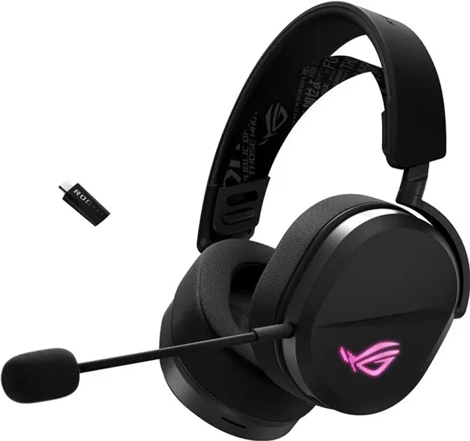 Навушники ігрові ASUS ROG Pelta (90YH0410-BHUA00) чорні - фото 2