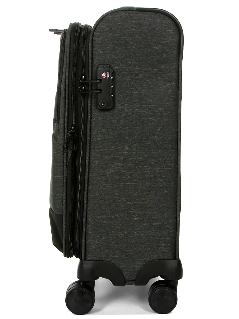 Валіза маленька S тканинна Airtex 6659 54x40x23см 50л Сірий - фото 6