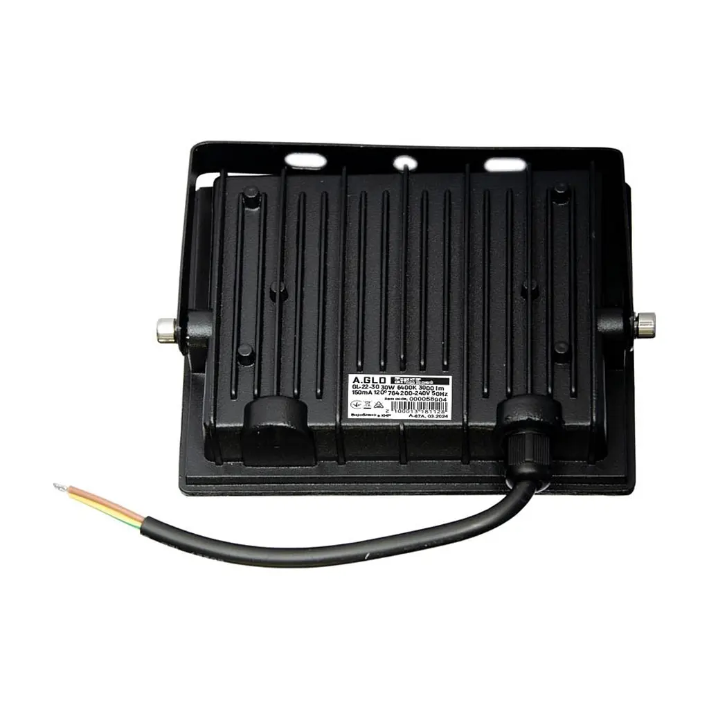 Прожектор A.GLO GL-22-30 30W 6400K - фото 4