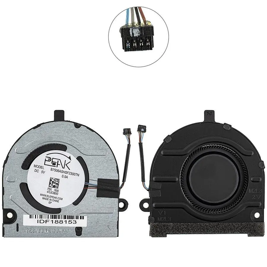 Вентилятор для ноутбука Dell (Inspiron 5310 Vostro 5310) CPU + GPU Fan - фото 2