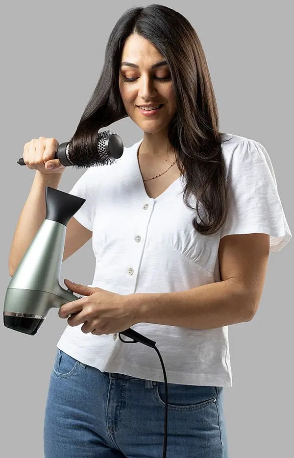 Фен Remington Botanicals, 2300Вт, 3 режими, дифузор, іоніз-я, хол. обдув, м'ятний - фото 8