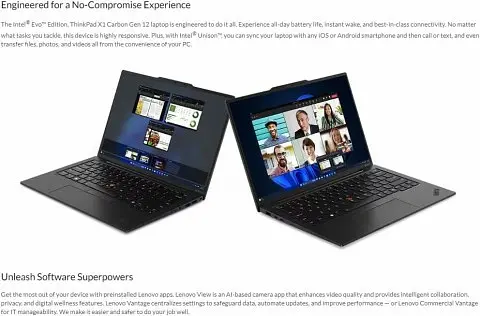 Ноутбук Lenovo ThinkPad X1 Carbon Gen 12 (21KC000MUS) - фото 6