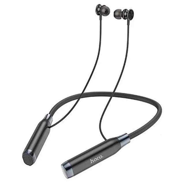 Наушники беспроводные Hoco ES62 Pretty neck-hang BT5.3 earphones, TF 32GB, 800mAh, 120h, 96 см, black - фото 2