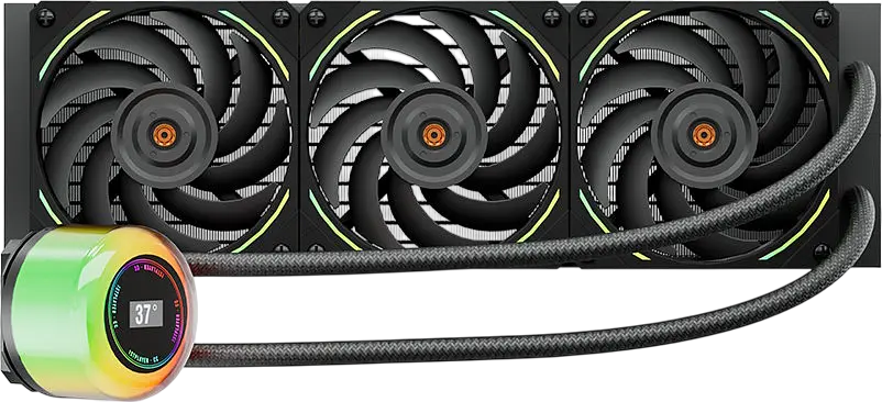 Водяне охолодження 1stPlayer CC-360 ARGB Black - фото 4