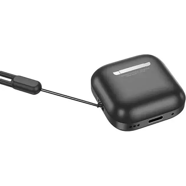 Беспроводные наушники Hoco EW53 Lucky true wireless BT headset черные - фото 5