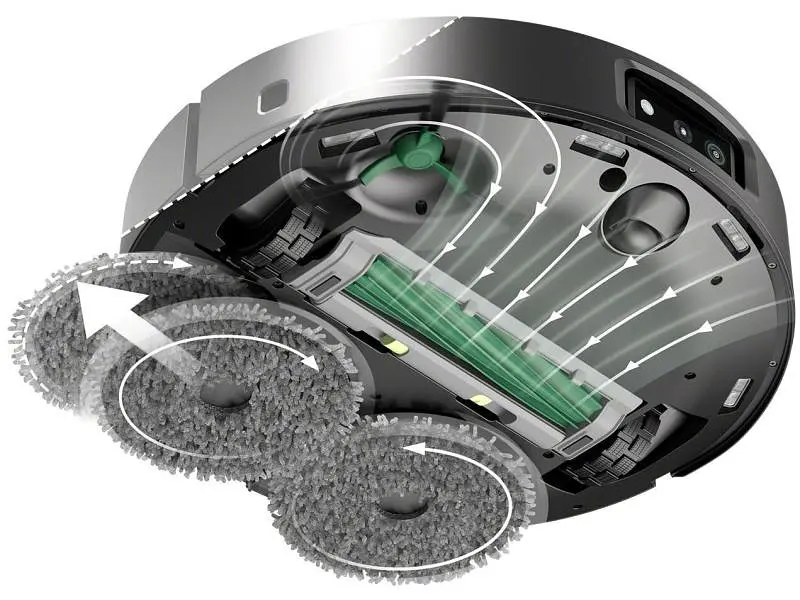 Робот пилосос iRobot Roomba Combo 505+ AutoWash dock Black (N185040) - фото 6